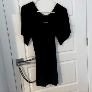 3/$50 Suzy Shier T-Shirt Dress with Chain Belt